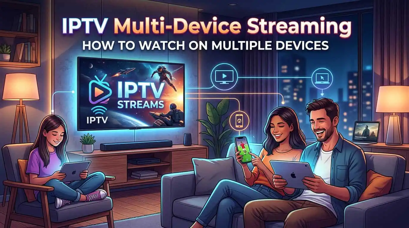 IPTV Multi-Device Streaming: How to Watch on Multiple Devices