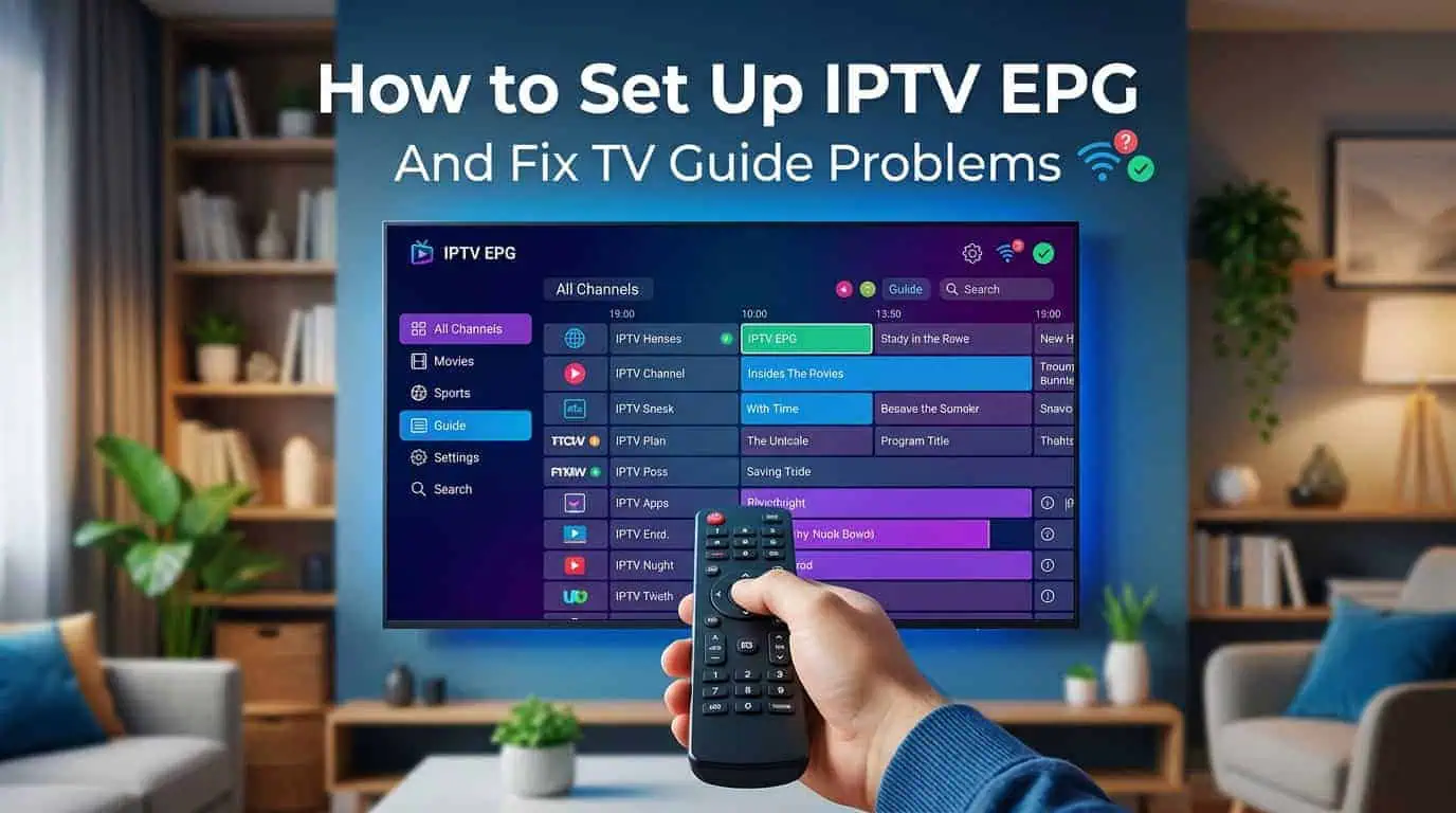 How to Set Up IPTV EPG and Fix TV Guide Problems?