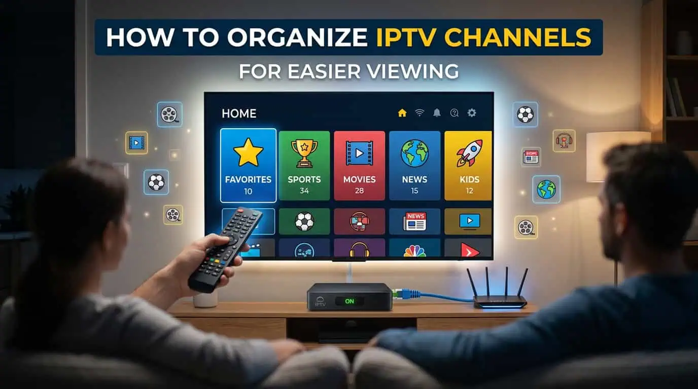 How to Organize IPTV Channels for Easier Viewing?