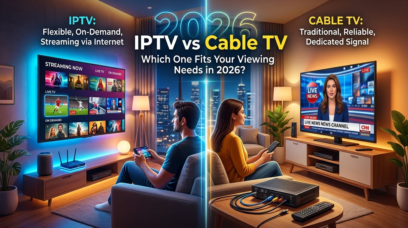 IPTV vs Cable TV: Which One Fits Your Viewing Needs in 2026?